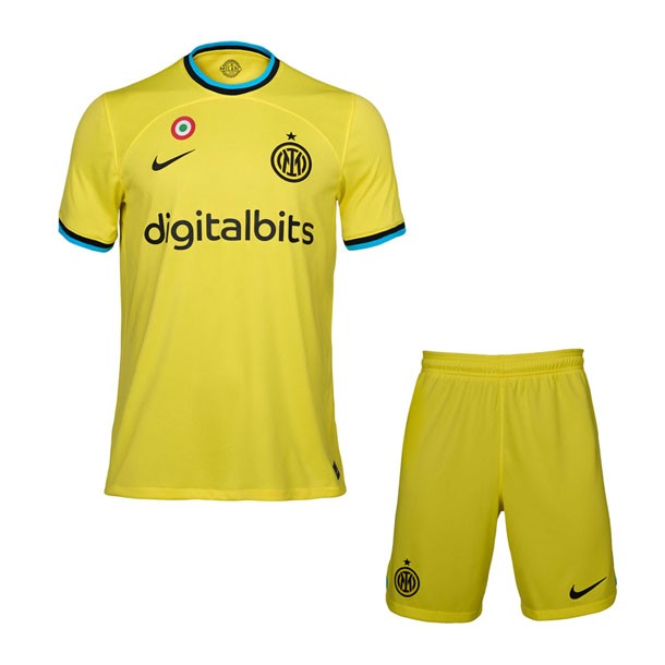 Camiseta Inter de Milán Replica Tercera Ropa Niño 2022/23